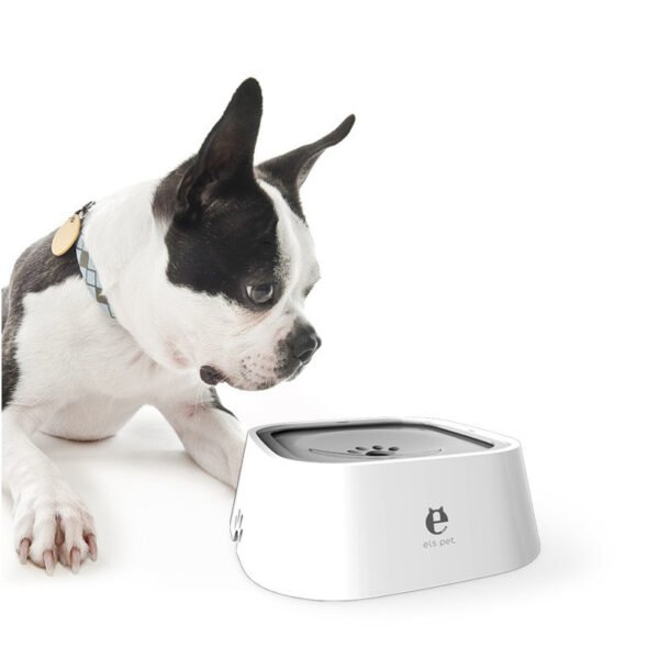 1.5L Cat Dog Water Bowl Carried Floating Bowl Anti-Overflow Slow Water Feeder Dispenser Pet Fountain ABS&PP Dog Supplies - Imagen 3