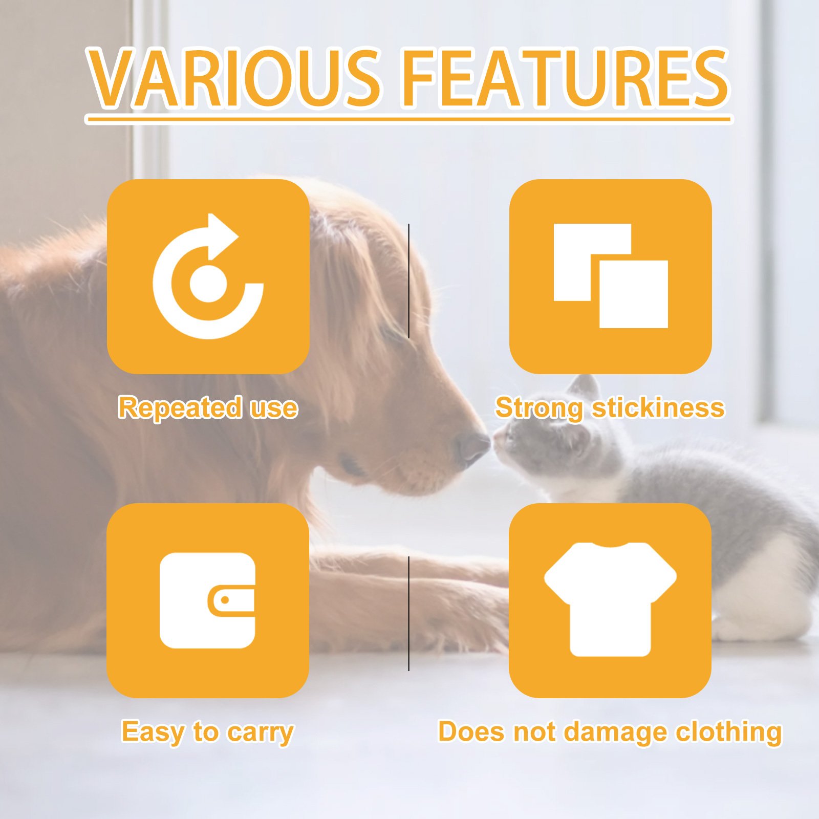 2 Pack Pet Hair Remover For Laundry Lint Catcher Laundry Hair Catcher For Washing Machine Reusable Dog Hair Remover For Laundry,Nontoxic Dog Hair Catcher For Bedding,Clothes. - Imagen 8