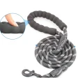 Pet Supplies Drop Shipping 4ft/5ft/6ft/7ft Dog Rope Leash Scarf Christmas Solid 5ft Nylon Dog Leash with Poop Bag Holder CN;ZHE